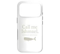 Custodia per iPhone 17 Pro Call Me Ishmael Moby Dick - Maglietta con citazione per gli amanti dei libri