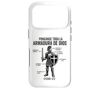 Custodia per iPhone 17 Pro Camiseta cristiana en espanol Versiculo Cristiani spagnoli