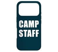Custodia per iPhone 17 Pro Camp Staff - Campsite Worker & Volunteer Uniform