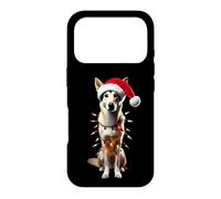 Custodia per iPhone 17 Pro Canaan - Cappello da Babbo Natale con luci natalizie, per padroni di casa, amanti