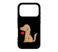 Custodia per iPhone 17 Pro Cane con cuore