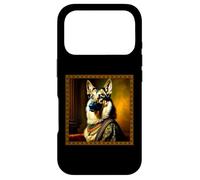 Custodia per iPhone 17 Pro CANE DIVERTENTE RITRATTO MEDIEVALE RINASCIMENTO Pittura a olio Pet