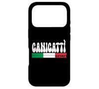 Custodia per iPhone 17 Pro CANICATTÌ City Italia Vintage Bandiera Italia per gli amanti dei viaggi