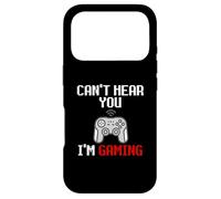 Custodia per iPhone 17 Pro Can't Hear You I'm Gaming Funny Meme For PC Console Gamers
