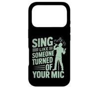 Custodia per iPhone 17 Pro Canta come qualcuno ha spento il tuo microfono Vocalist