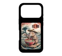 Custodia per iPhone 17 Pro Capibara che mangia l'annata delle tagliatelle di Ramen