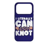 Custodia per iPhone 17 Pro Capitano di barca nautica I Literally Can Knot Funny Pun