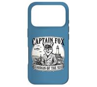 Custodia per iPhone 17 Pro Capitano Fox Guardiano dei mari Avventura Nautica Animale A