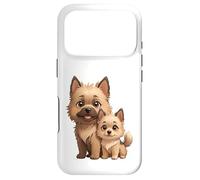 Custodia per iPhone 17 Pro Carino Cairn Terrier Dog and Puppy Pet Lover Art