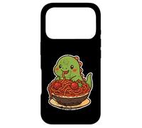 Custodia per iPhone 17 Pro Carino Dino Spaghetti Pasta Amante