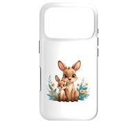 Custodia per iPhone 17 Pro Carino Madre Canguro E Joey Animale Illustrazione