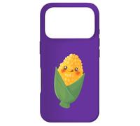 Custodia per iPhone 17 Pro Carino Mais Carattere Kawaii Vegetale Arte