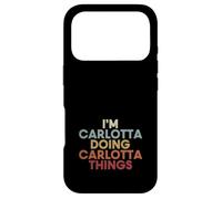 Custodia per iPhone 17 Pro Carlotta Name Carlotta Personalized Name First Given
