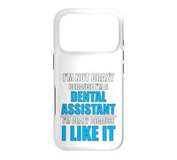 Custodia per iPhone 17 Pro Carriera dentale Ama il mio lavoro Pazzo assistente dentale