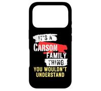 Custodia per iPhone 17 Pro Carson Family Name
