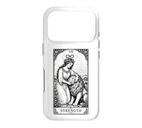 Custodia per iPhone 17 Pro Carta dei Tarocchi Vintage Zodiaco Leone Strega Celeste Astrologia