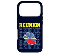 Custodia per iPhone 17 Pro carte ile de la reunion drapeau 974 cadeau pour réunionnais