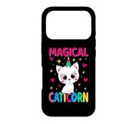 Custodia per iPhone 17 Pro Cat and Unicorn Caticorn Magical Funny Kitten Cats Lovers
