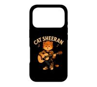 Custodia per iPhone 17 Pro Cat Sheeran - Musica divertente per gli amanti dei gatti