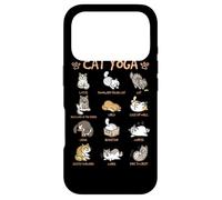 Custodia per iPhone 17 Pro Cat Yoga Poses Cats Practicing Mindfulness Meditation Kitten