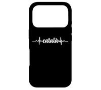 Custodia per iPhone 17 Pro Catala Heartbeat ECG Catalan Speaker Catalonia Barcelona