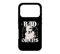 Custodia per iPhone 17 Pro Cattivi Presagi Serpente Grunge Goth Serpente Cattivo Presagio