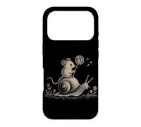 Custodia per iPhone 17 Pro Cavalcando il topo Lumaca Foresta Fauna Selvat