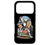 Custodia per iPhone 17 Pro Cavaliere galante vicino al castello