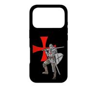 Custodia per iPhone 17 Pro Cavalieri crociati medievali e cavaliere