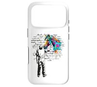 Custodia per iPhone 17 Pro Cavallo colorato Graffiti Street Art Painter Artist Horse