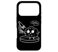 Custodia per iPhone 17 Pro Cellfie Line Art Cell Meme Scienza Biologia Divertente Lab