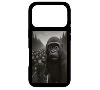 Custodia per iPhone 17 Pro Cento Uomini Meme Gorilla Fuggitivo