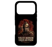 Custodia per iPhone 17 Pro Centurione Romano con Elmo Mlitare Arte Legioni Roma