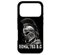 Custodia per iPhone 17 Pro Centurione Romano con Elmo Mlitare Arte Legioni Roma