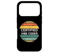 Custodia per iPhone 17 Pro Certificato Vibe Coder - Retro Vintage Tramonto