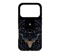Custodia per iPhone 17 Pro Cervo Cervo Sogno Mistico Whimsigoth Arte Disegno Episodico