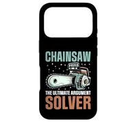 Custodia per iPhone 17 Pro Chainsaw The Ultimate Argument Solver Motosega