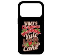 Custodia per iPhone 17 Pro Che cosa è Natale Senza Yule Log Torta di Natale