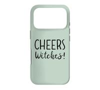 Custodia per iPhone 17 Pro Cheers Witches Womens Funny Witch Halloween Drinking Witchy