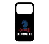 Custodia per iPhone 17 Pro Chess Checkmate In 3 Knight Defeats King