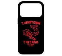 Custodia per iPhone 17 Pro Chicago Chinatown Illinois Cinese Americano Loop South Side