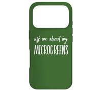 Custodia per iPhone 17 Pro Chiedimi del mio ventilatore microgreen microgreen