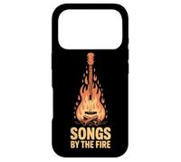 Custodia per iPhone 17 Pro Chitarra acustica sul falò Songs by the fire