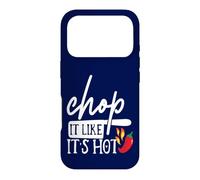 Custodia per iPhone 17 Pro Chop It Like Its Hot Pepper - Divertente costume da chef