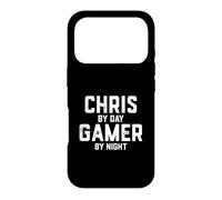 Custodia per iPhone 17 Pro Chris Gamer Halloween Gaming Costume Christopher o Chris