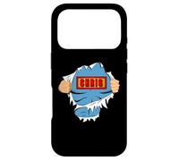 Custodia per iPhone 17 Pro Chris Name Superhero For Boys Or Girls Named Chris