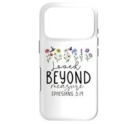 Custodia per iPhone 17 Pro Christian Ephesians 3:19 Loved Beyond Measure Jesus Loves Me