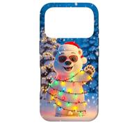 Custodia per iPhone 17 Pro Christmas POLAR BEAR Case for Festive Winter Fun