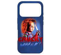 Custodia per iPhone 17 Pro Chucky Wanna Play Bloody Knife