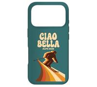 Custodia per iPhone 17 Pro Ciao Bella Alpi 2026 Sci Stile Vintage Italia